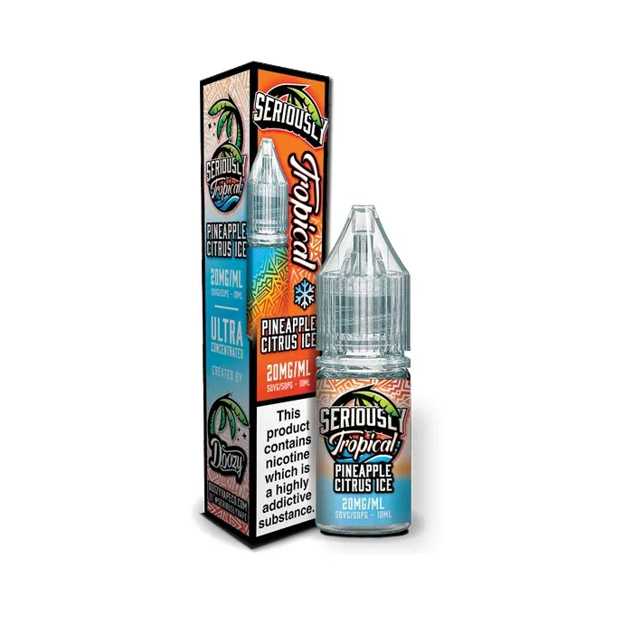 Pineapple Citrus Ice Nic Salt E-Liquid by Seriously Tropical