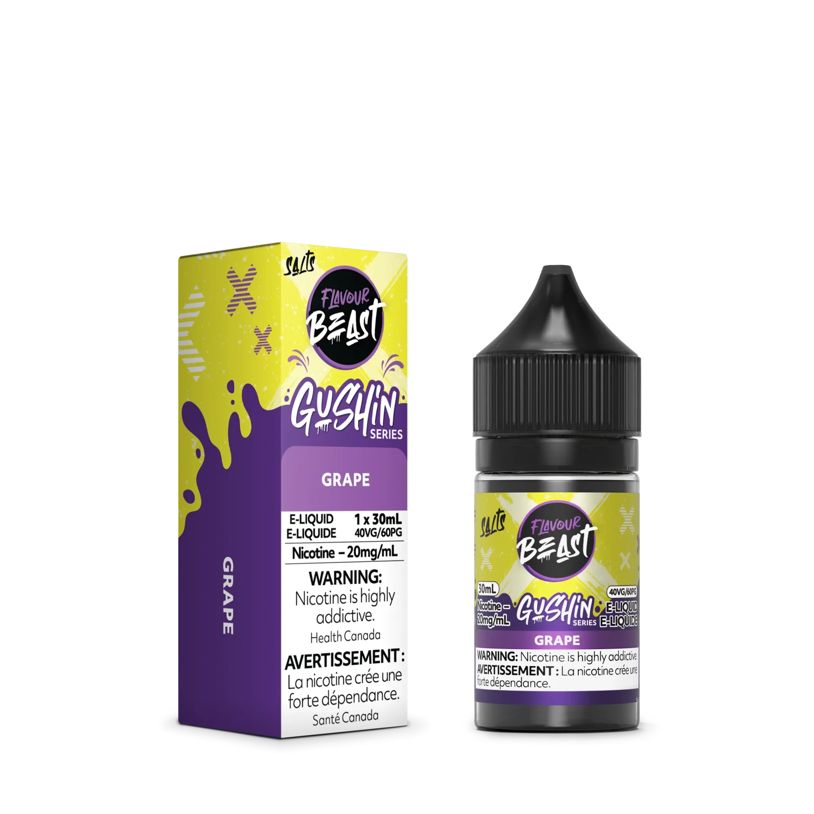 Flavour Beast Gushin Grape 20mg 30ml