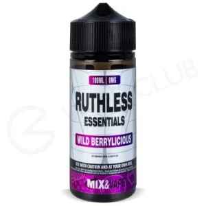 Wild Berrylicious Shortfill E-Liquid by Ruthless Essentials 100ml