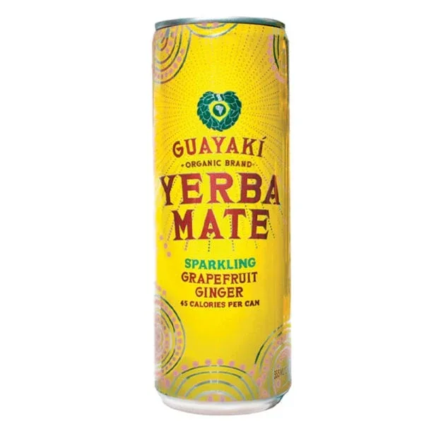 Guayaki Yerba Mate Grapfruit Ginger 355ml