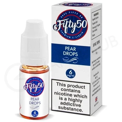 Pear Drops E-Liquid by Fifty 50