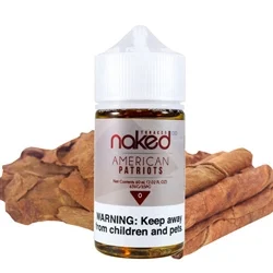 Naked 100 American Patriots E-Liquid-Made in the USA & Free Shipping Option