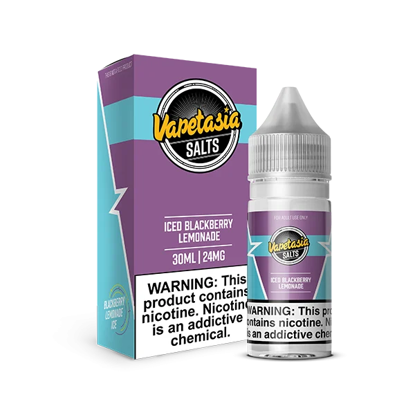 Vapetasia Salt Iced Blackberry Lemonade eJuice