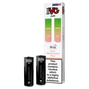 Sour Watermelon Kiwi IVG Air Replacement Pods