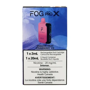 Fog Pro X Dragon Fruit Strawberry Ice 50k