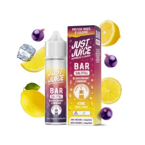 Blackcurrant Lemonade Bar Saltfill by Just Juice 40ml