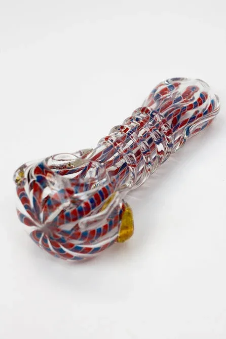 Soft Glass Hand Pipe - 4.5" - Image 2