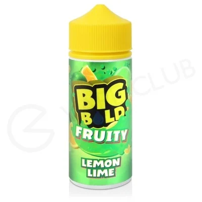 Lemon Lime Shortfill E-Liquid by Big Bold 100ml