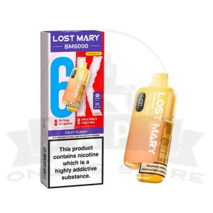 Fruit Punch Lost Mary BM6000 Prefilled Pod Kit