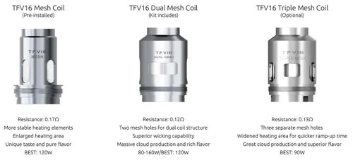 SMOK TFV16 Coils 3pk