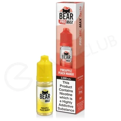 Pineapple Peach Mango Nic Salt E-Liquid by Bear Pro Max