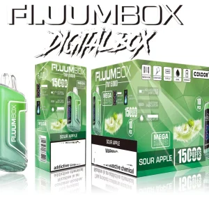 FluuM Digital Box TN 15000 Puffs Rechargeable Disposable Vape Pods E-Cigarette Wholesale
