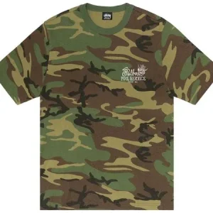 Stussy Tee Pool Service Camo