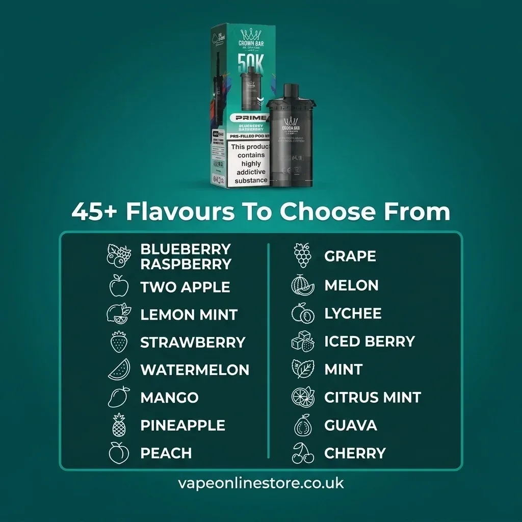 Box Of 5 Al Fakher 50K Hypermax Prime Refill Pods - Image 2