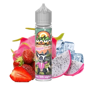 MOMO Dragon Fraise 50ml shake and vape e-liquid