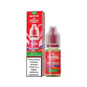 Watermelon Ice 10ml Nic Salt E-Liquid by SKE Crystal