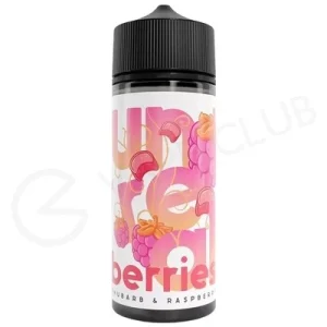 Rhubarb & Raspberry Shortfill E-Liquid by Unreal Berries 100ml