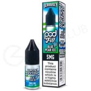 Blue Pear Ice Nic Salt E-Liquid by Seriously Pod Fill