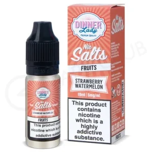 Strawberry Watermelon Nic Salt E-Liquid by Dinner Lady