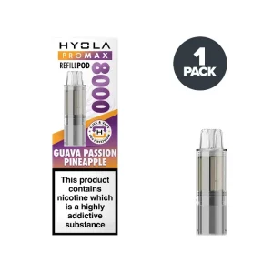 Guava Passion Pineapple Hyola Pro Max 8000 Prefilled Pods