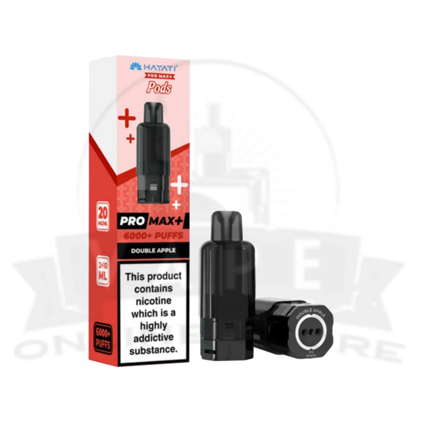 Double Apple Hayati Pro Max Plus 6000 Refill Pods