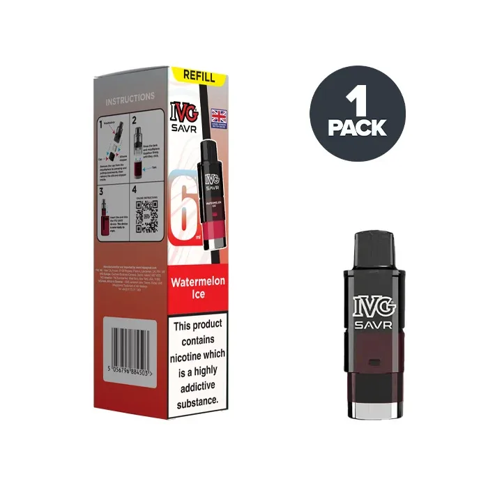 Watermelon Ice IVG Savr Refill Pack