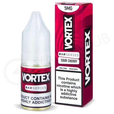 Sour Cherry Nic Salt E-Liquid by Vortex Bar Series