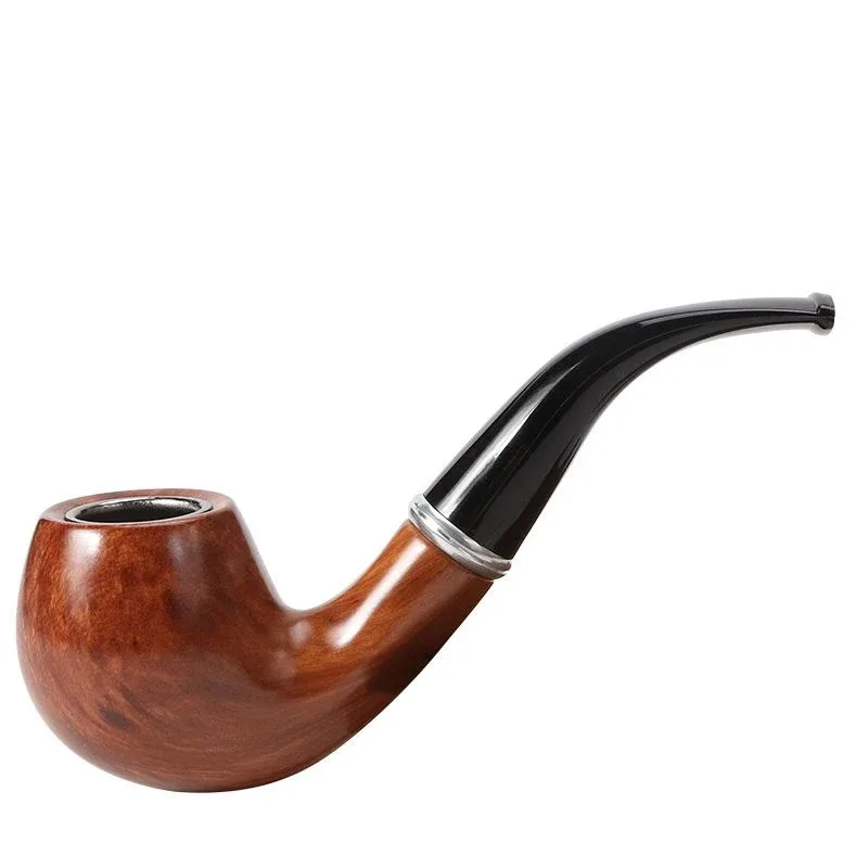 6″ Classic Hand Crafted Wooden Pipe
