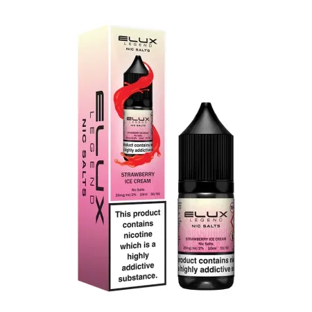 Elux Legend Strawberry Ice Cream Nic Salt 10ml