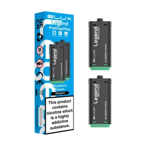 Blueberry Fusion Elux Legend 1500 Pods
