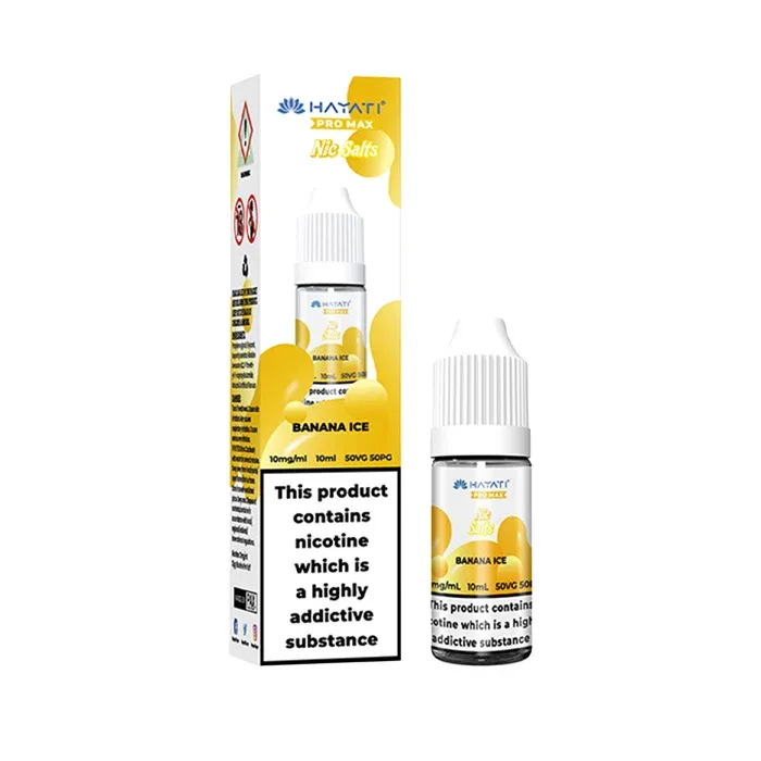 Banana Ice Nic Salt E-Liquid by Hayati Pro Max