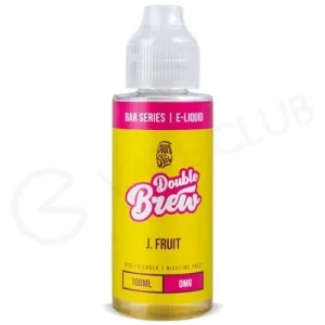J Fruit Shortfill E-Liquid by Double Brew Bar Series 100ml
