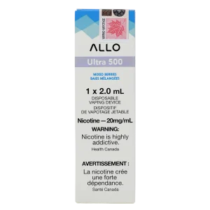 Allo Ultra 500 Mixed Berries 2ml 20mg
