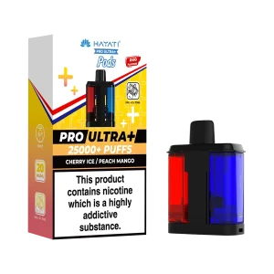 Cherry Ice / Peach Mango Hayati Pro Ultra Plus Refill Pack