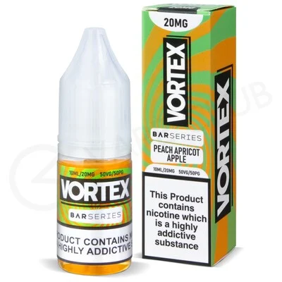 Peach Apricot Apple Nic Salt E-Liquid by Vortex Bar Series