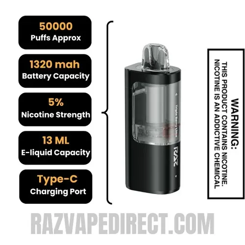 Raz Vue Pod Triple Berry Lime - Raz Vue Pod Triple Berry Lime