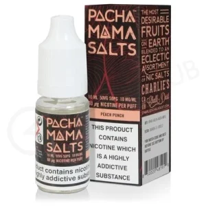 Peach Punch Nic Salt E-Liquid by Pacha Mama