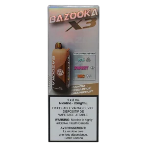Bazooka X3 Mango Pineapple Grapefruit 2ml 20mg