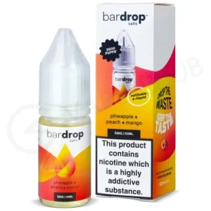 Pineapple Peach Mango Nic Salt E-Liquid by Bar Drop Salts