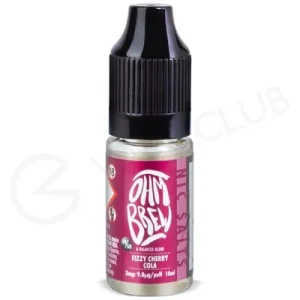 Fizzy Cherry Cola E-liquid by Ohm Brew 50/50 Nic Salts