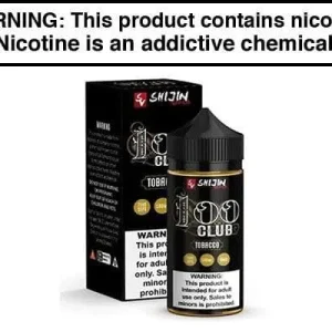 TOBACCO BY 100 CLUB SHIJIN VAPOR 100ML