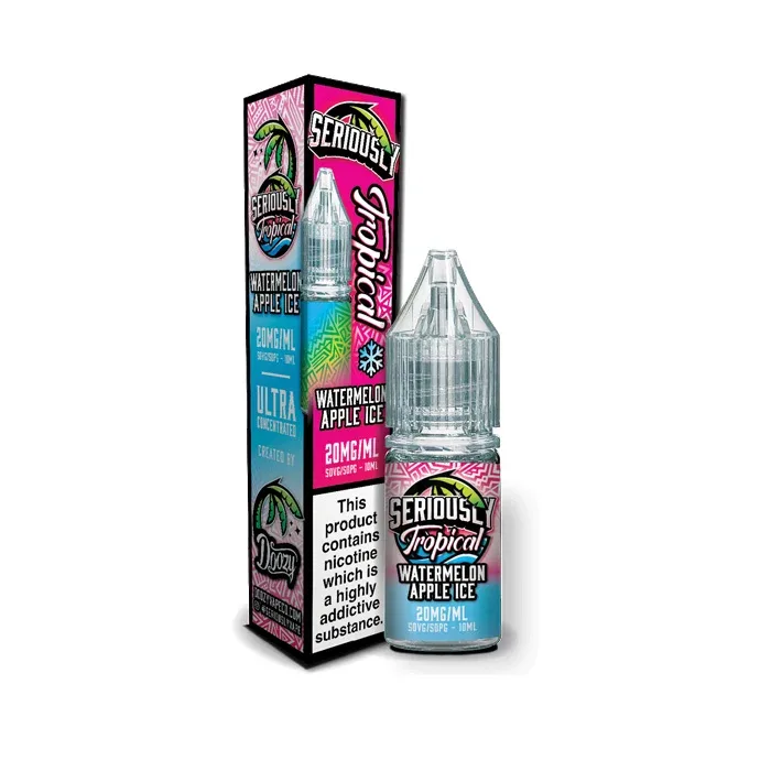 Watermelon Apple Ice Nic Salt E-Liquid by Seriously Tropical