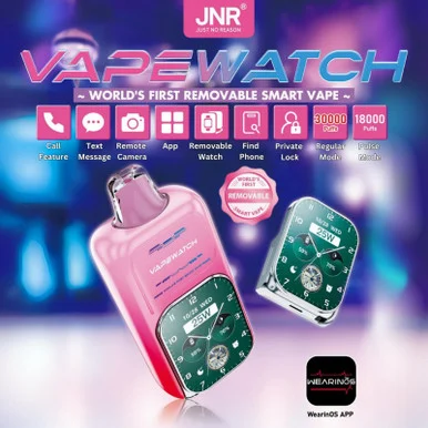JNR VAPEWATCH 19ML 30,000 PUFFS DISPOSABLE VAPE