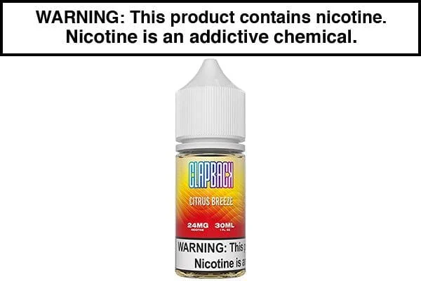 CITRUS BREEZE BY CLAP BACK SALTS 30ML