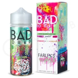 Farleys Gnarly Sauce Shortfill E-Liquid by Bad Drip 100ml