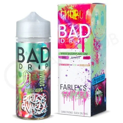Farleys Gnarly Sauce Shortfill E-Liquid by Bad Drip 100ml
