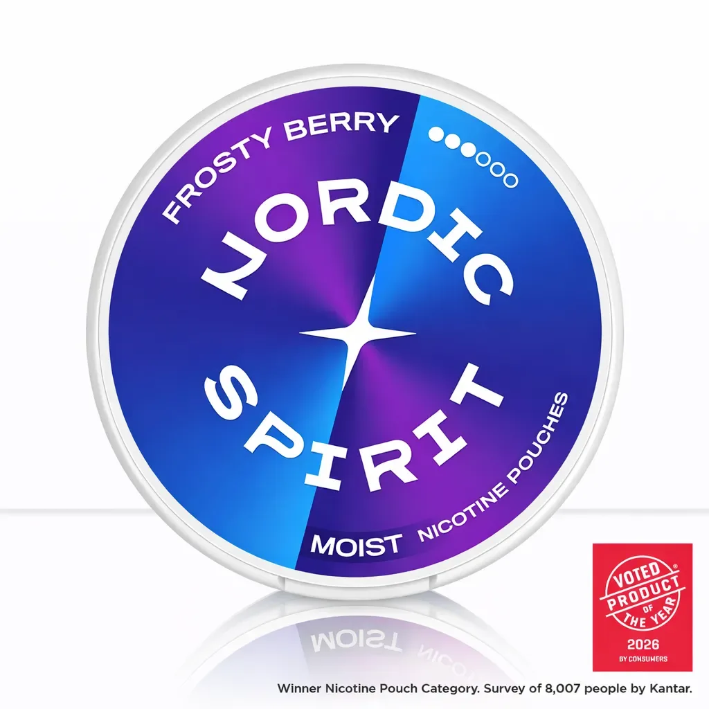 Frosty Berry Nordic Spirit Nicotine Pouch