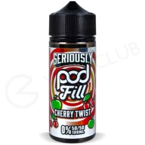 Cherry Twist Shortfill E-Liquid by Seriously Pod Fill 100ml