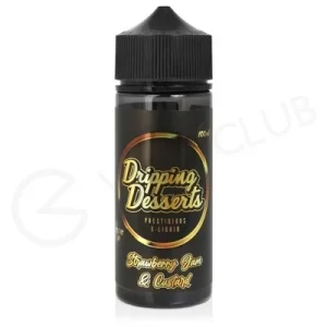 Strawberry Jam & Custard Shortfill E-Liquid by Dripping Desserts 100ml