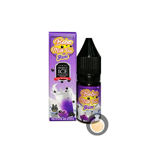 Project Ice Boba Tea Series – Milk Tea Yam Salt Nic